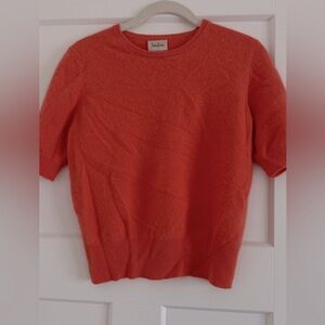 100% cashmere neiman marcus short sleeved sweater